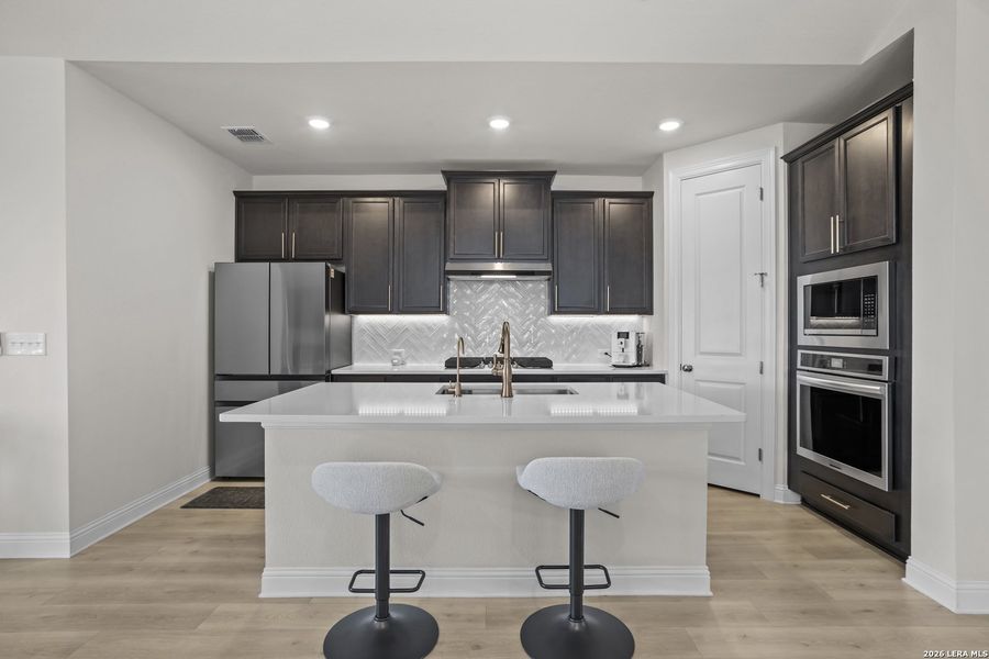 Furnished interior view inside a new home in , San Marcos (Image 10).