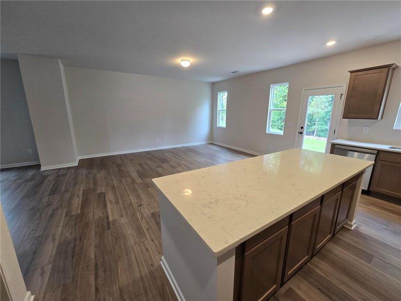 Furnished interior view inside a new home in Enclave at Dawson Forest, Dawsonville (Image 6).