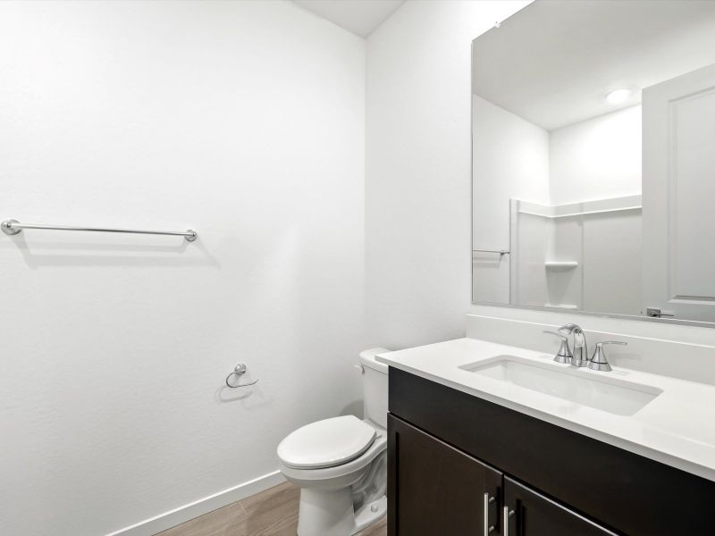 Furnished interior view inside a new home in Allure Vista Reserve Series, Buckeye (Image 5).