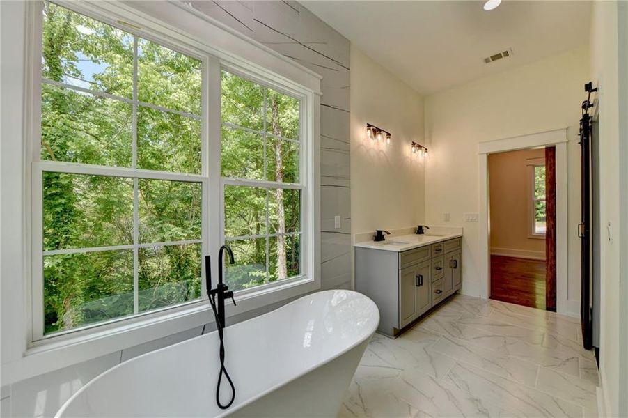Furnished interior view inside a new home in , Snellville (Image 10).