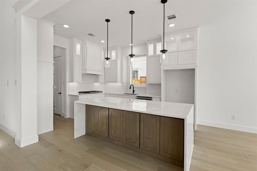 Furnished interior view inside a new home in Cambridge Estates - Harwood, Prosper (Image 11).