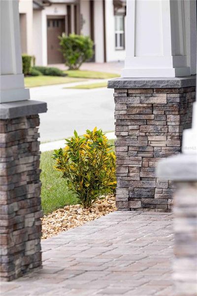 Front exterior of a new home in , Oxford, FL, highlighting curb appeal (Image 24).