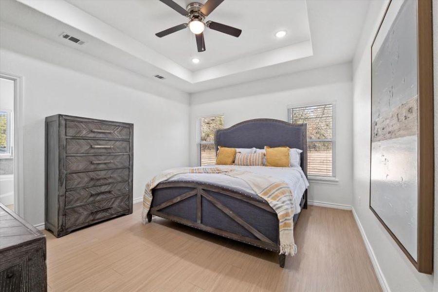 Furnished interior view inside a new home in , Forestburg (Image 22). Furnished interior view inside a new home in , Forestburg (Image 22).