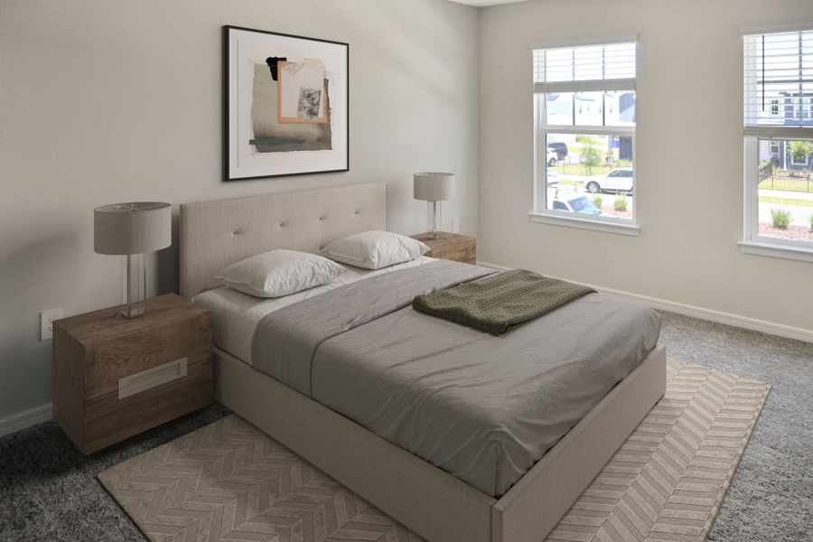 Furnished interior view inside a new home in Tohoqua, Kissimmee (Image 3).