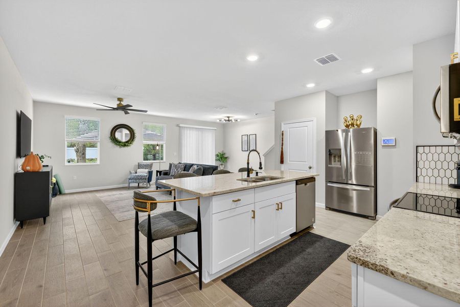 Furnished interior view inside a new home in , Stuart (Image 21).