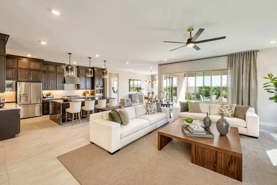 Representative furnished interior of a home built from the Violet Plan 5008 by Tri Pointe Homes in Soleo, San Tan Valley (Image 8).