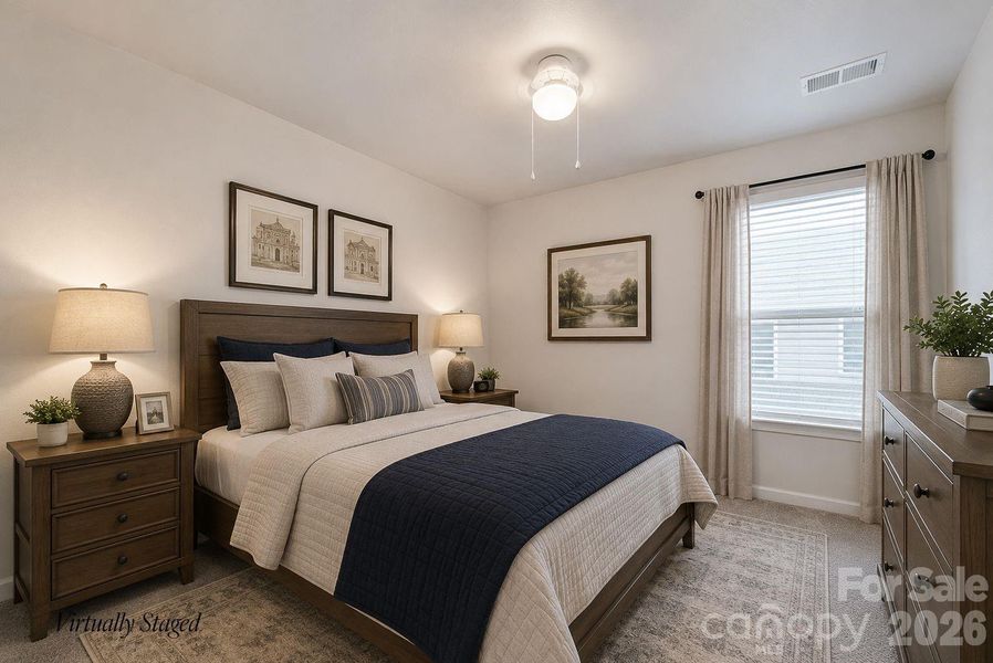 Furnished interior view inside a new home in , Waynesville (Image 12).