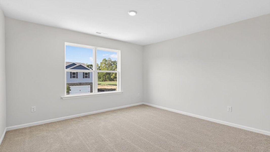 Spacious, unfurnished interior of a new home in The Reserve at Prestleigh, Wake Forest (Image 19). Spacious, unfurnished interior of a new home in The Reserve at Prestleigh, Wake Forest (Image 19).