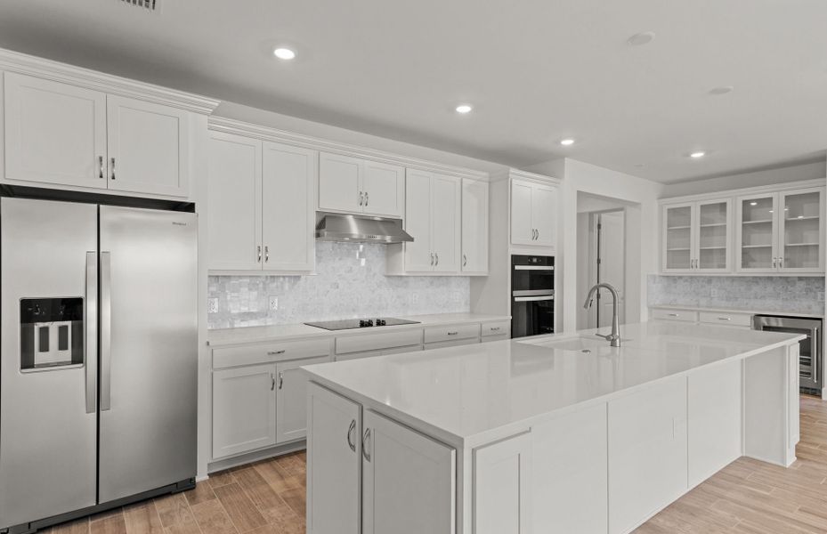 Furnished interior view inside a new home in Del Webb Naples, Immokalee (Image 9).