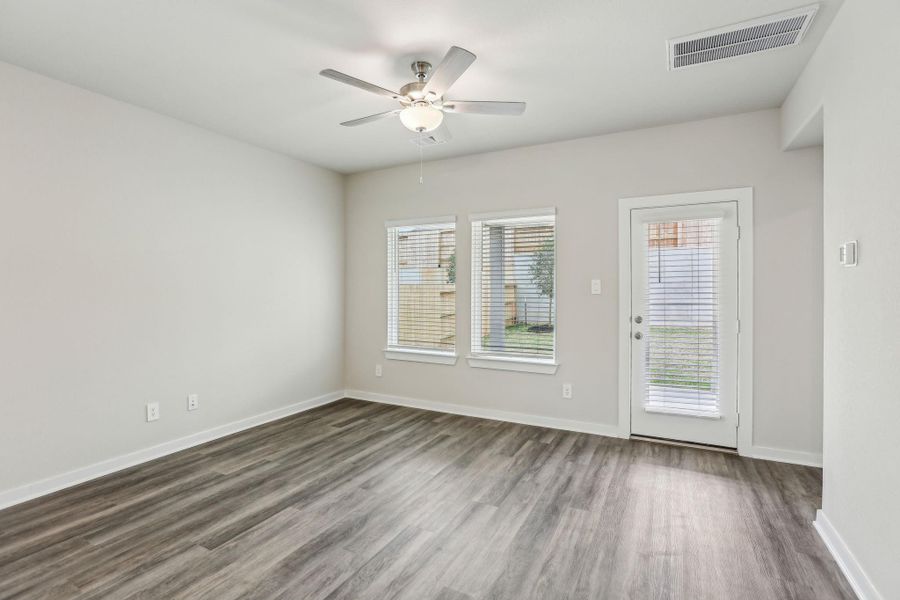 Photo is not of the actual home, but is an inspirational photo of builder’s model home and may depict options, furnishings, and/or decorator features that are not included