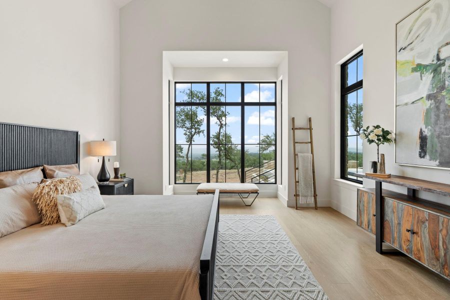 Furnished interior view inside a new home in , Dripping Springs (Image 8).