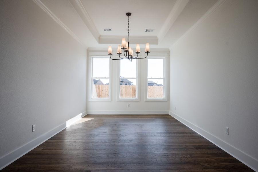 Representative unfurnished interior of a home built from the The Savannah by Reece Homes in Stella Ranch, Bryan (Image 26). Representative unfurnished interior of a home built from the The Savannah by Reece Homes in Stella Ranch, Bryan (Image 26).