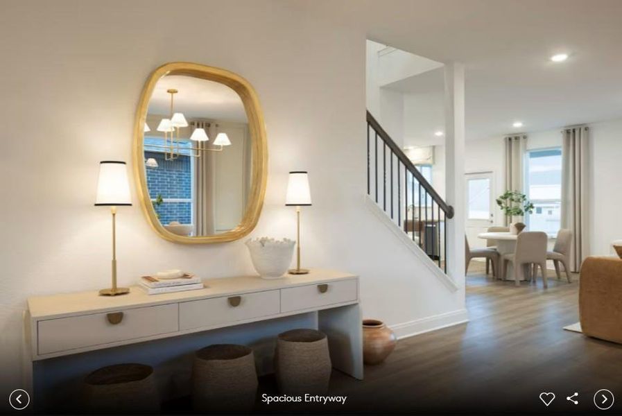 Interior photos- Photo of Centex model home with same floor plan, not of actual home listed.