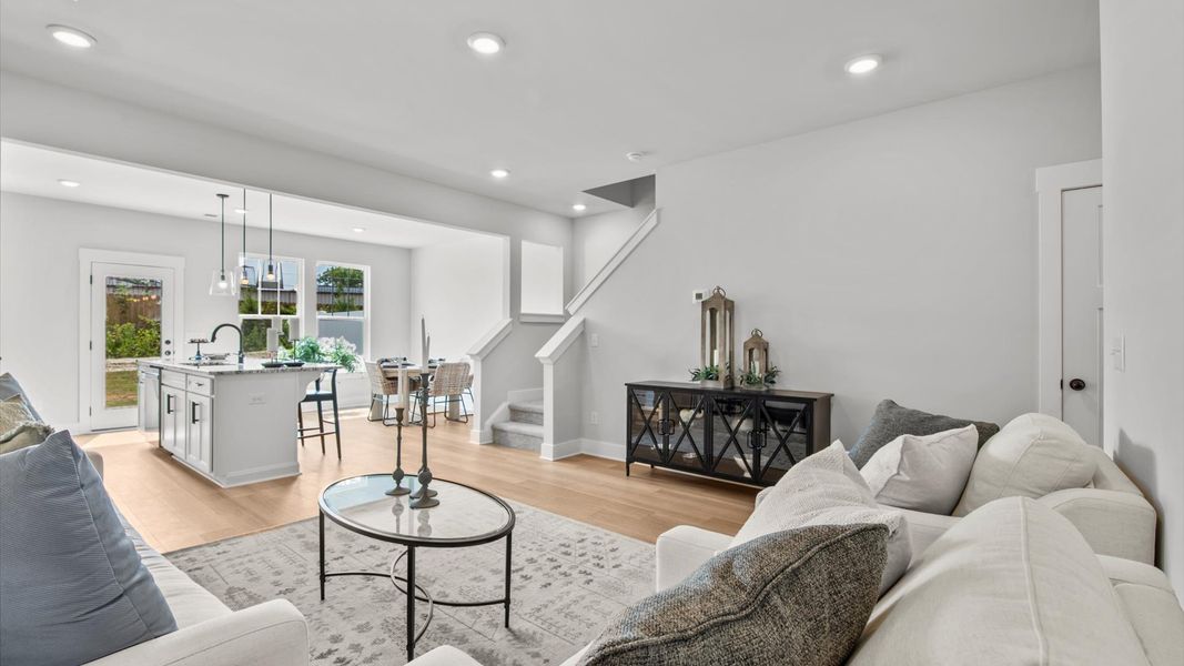 Furnished interior view inside a new home in Saluda Crossing, Piedmont (Image 17).