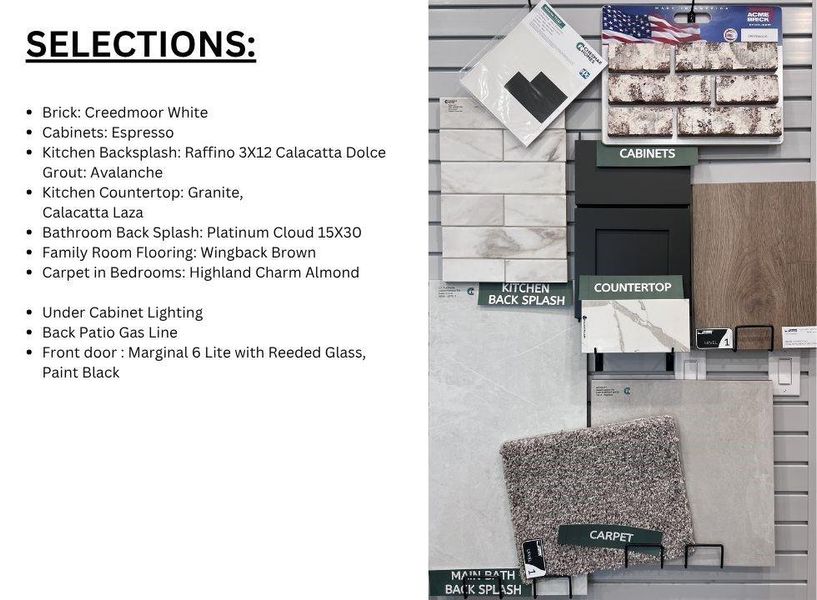 Selections Selections