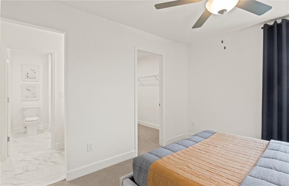 Furnished interior view inside a new home in Anderson Point Estates, McDonough (Image 27).