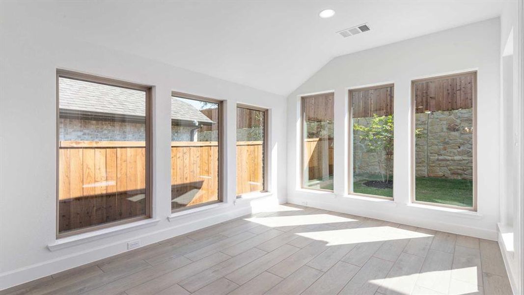 Spacious, unfurnished interior of a new home in The Heights At Uptown Celina 50', Celina (Image 19). Spacious, unfurnished interior of a new home in The Heights At Uptown Celina 50', Celina (Image 19).
