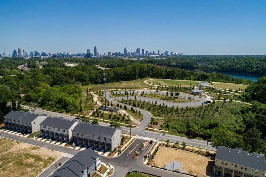 Birdseye Views of Park Vue and Surrounding Area including Westside Park