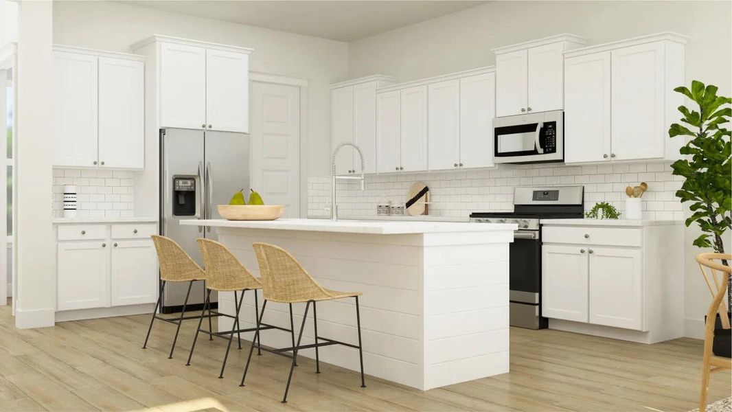 Furnished interior view inside a new home in Carnes Crossroads, Summerville (Image 4).