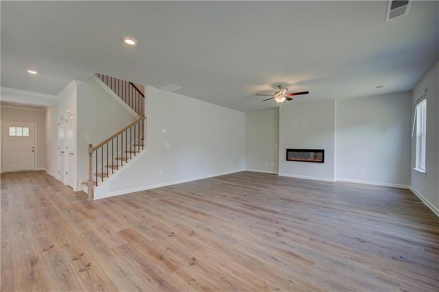 Spacious, unfurnished interior of a new home in Bowers Farm, McDonough (Image 19).