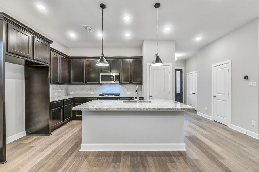 Furnished interior view inside a new home in , Richmond (Image 6).