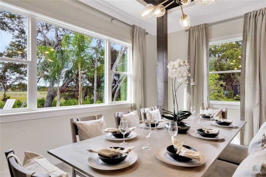 Furnished interior view inside a new home in Serengeti, Spring Hill (Image 13).