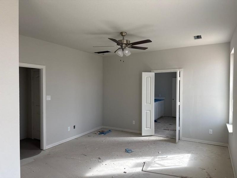 In-progress construction of a new home in Covenant Park, Springtown, TX (Image 4).