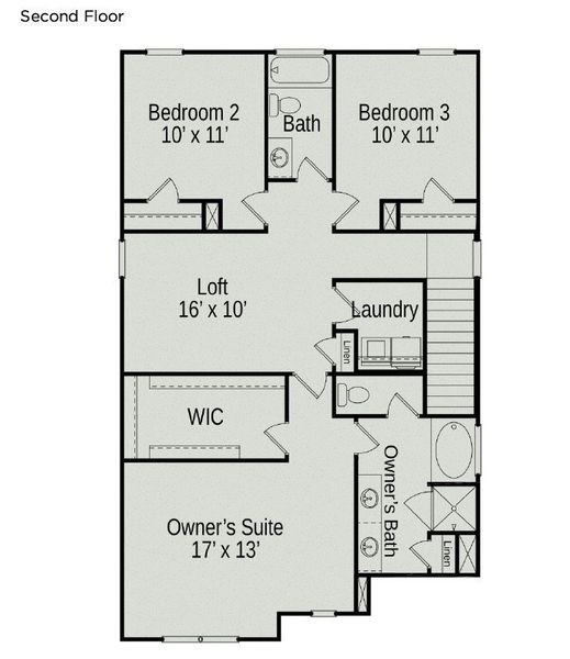 *Second floor*