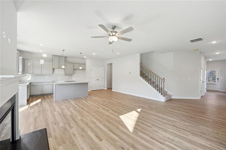 Spacious, unfurnished interior of a new home in Neely Farm, Covington (Image 23). Spacious, unfurnished interior of a new home in Neely Farm, Covington (Image 23).