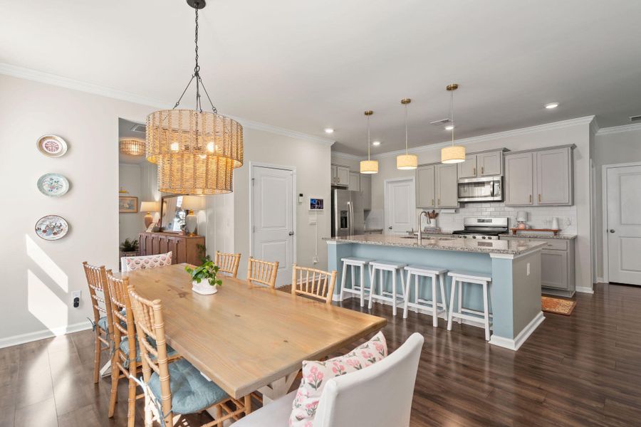 Furnished interior view inside a new home in The Ponds, Summerville (Image 26). Furnished interior view inside a new home in The Ponds, Summerville (Image 26).