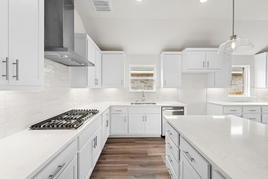 Furnished interior view inside a new home in University Heights, Round Rock (Image 6). Furnished interior view inside a new home in University Heights, Round Rock (Image 6).