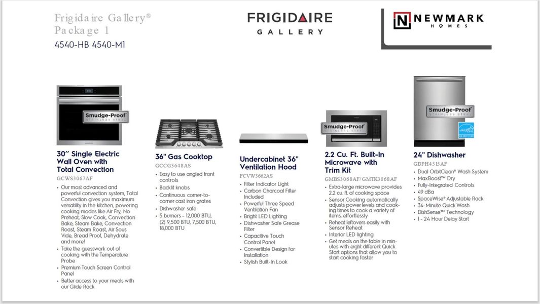 Appliance Package