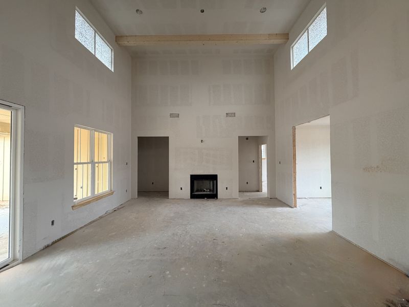 In-progress construction of a new home in Monarch Manor, Poolville, TX (Image 16).