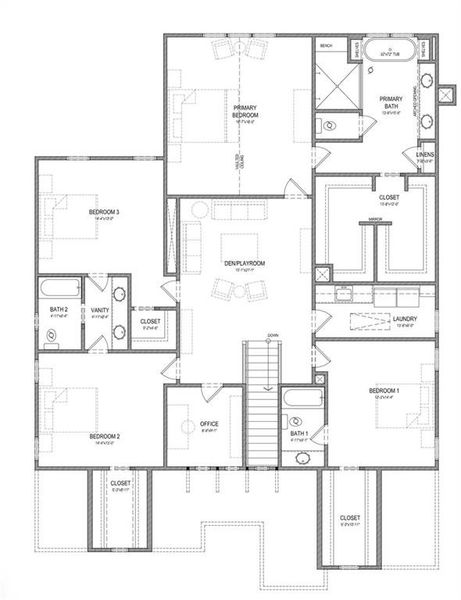 2D floor plan layout of this home in , Atlanta, GA (Image 6). 2D floor plan layout of this home in , Atlanta, GA (Image 6).