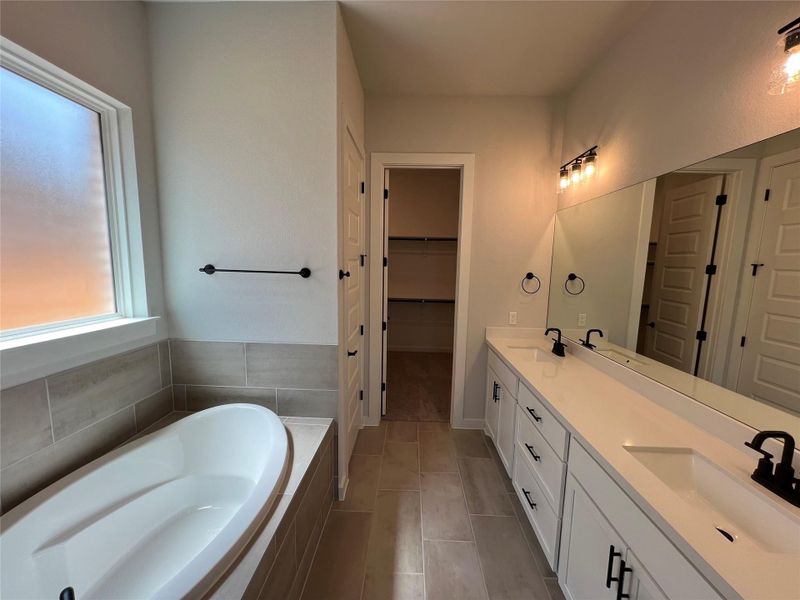 Furnished interior view inside a new home in Cascades at Onion Creek, Austin (Image 6). Furnished interior view inside a new home in Cascades at Onion Creek, Austin (Image 6).