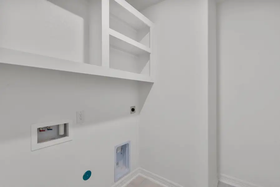 Laundry room. Sample product photo. Actual exterior and interior selections may vary by homesite. Photo may be virtually staged. Laundry room. Sample product photo. Actual exterior and interior selections may vary by homesite. Photo may be virtually staged.