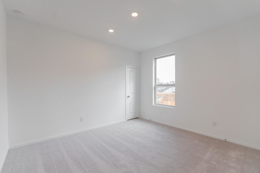 Spacious, unfurnished interior of a new home in The Highlands, Porter Heights (Image 25). Spacious, unfurnished interior of a new home in The Highlands, Porter Heights (Image 25).