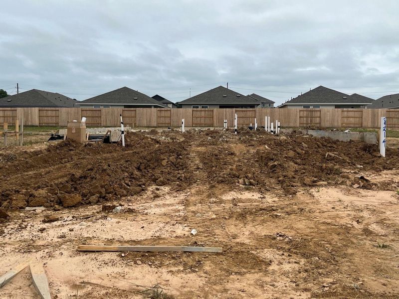 Site preparation for new homesites in Sanford Farms, Waller (Image 37). Site preparation for new homesites in Sanford Farms, Waller (Image 37).