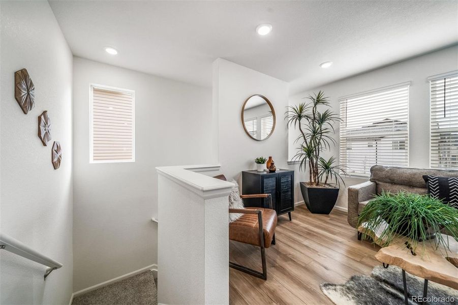 Furnished interior view inside a new home in Reunion, Commerce City (Image 17).