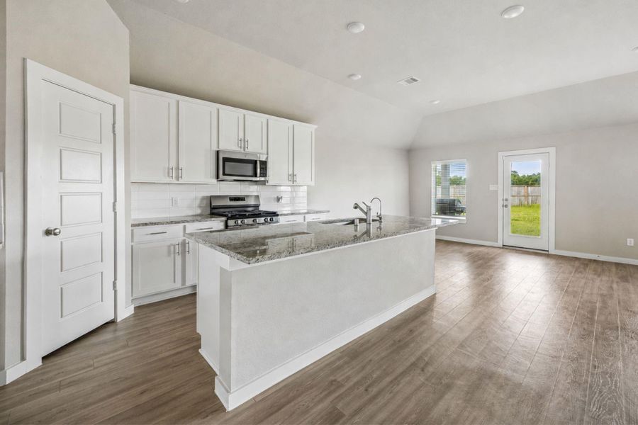 Furnished interior view inside a new home in Ambrose, La Marque (Image 12).