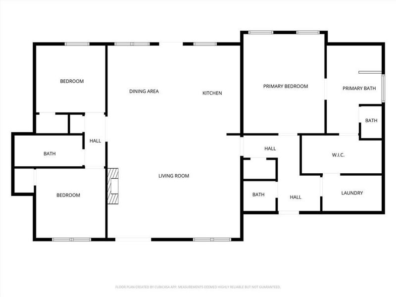 2D floor plan layout of this home in , Rockmart, GA (Image 5).