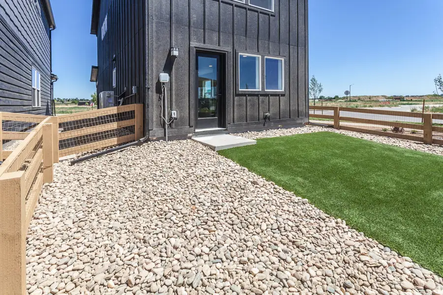 Exterior details and patio area of a home in Bloom, Fort Collins (Image 4). Exterior details and patio area of a home in Bloom, Fort Collins (Image 4).