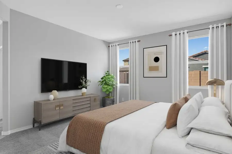 Furnished interior view inside a new home in Allen Ranches, Litchfield Park (Image 7).