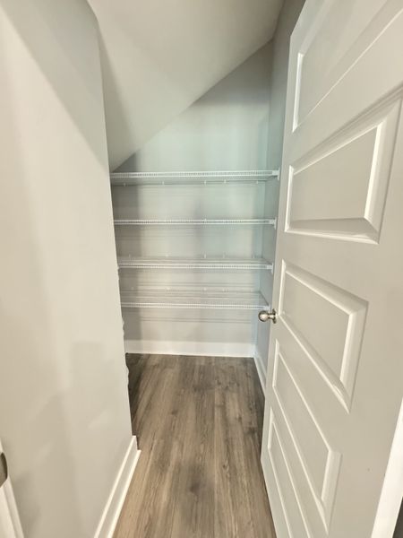 Pantry.

*Photo is from a previous listing displaying the completed floor plan some options and selections may vary from actual home.