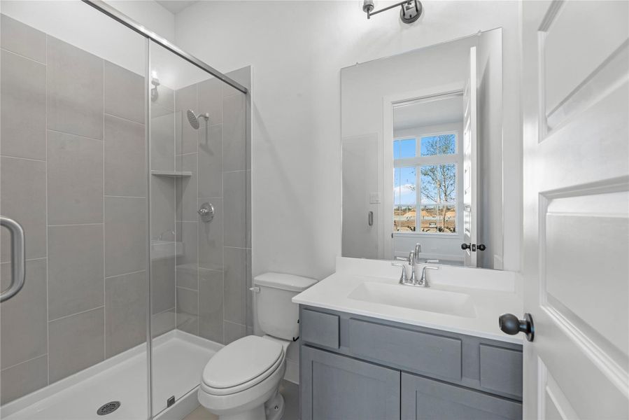 Furnished interior view inside a new home in Meridiana, Manvel (Image 9). Furnished interior view inside a new home in Meridiana, Manvel (Image 9).