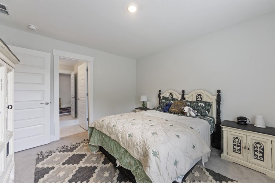 Furnished interior view inside a new home in Cordgrass Landing, Johns Island (Image 22).