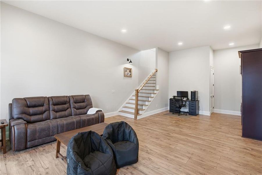 Furnished interior view inside a new home in , Dawsonville (Image 10).