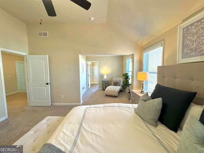 Furnished interior view inside a new home in Laney Place, Rex (Image 11).