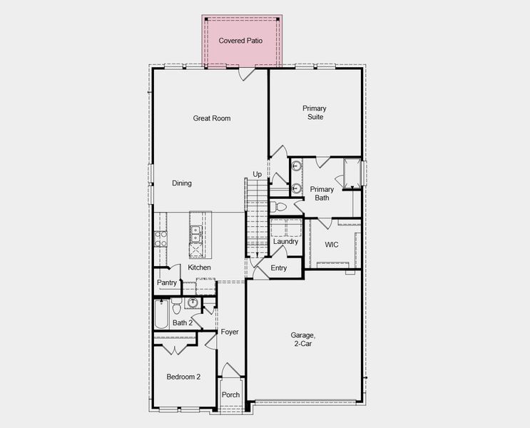 2D floor plan layout of this home in River Ridge, Crandall, TX (Image 4). 2D floor plan layout of this home in River Ridge, Crandall, TX (Image 4).