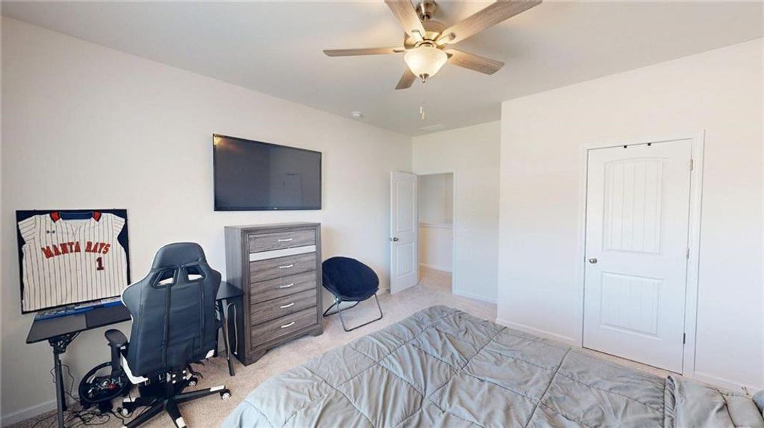 Furnished interior view inside a new home in Evergreen at Lakeside, Temple (Image 13). Furnished interior view inside a new home in Evergreen at Lakeside, Temple (Image 13).
